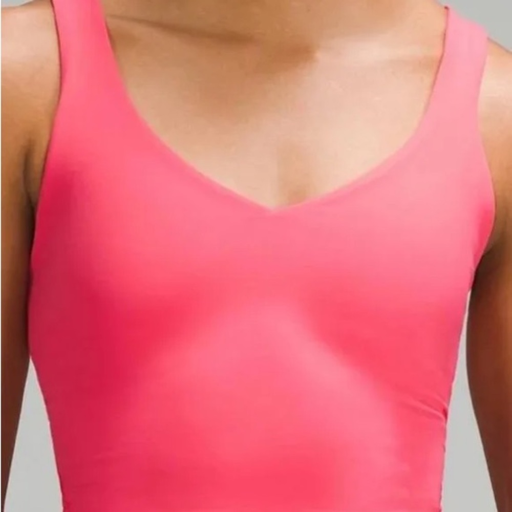 Lululemon Align Cropped Tank Size 2 - Lip Gloss